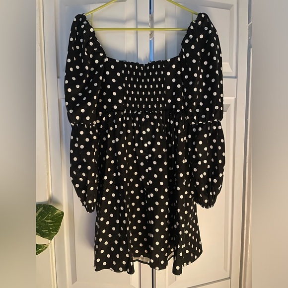 Reformation Michaela Cotton A-Line Dress Size 6. - Picture 3 of 5